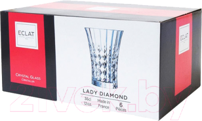 Набор стаканов Eclat Lady Diamond / L9746 (6шт)