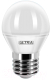 Лампа Ultra LED-G45-5W-E27-3000K - 