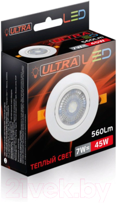 Точечный светильник Ultra SD-7W-3000K