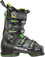 Горнолыжные ботинки Roxa Rfit 100 GW / 200405 (р.29.5, черный/зеленый) - 