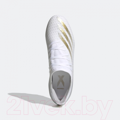 Бутсы футбольные Adidas X Ghosted.3 FG / EG8193 (р-р 7, белый)