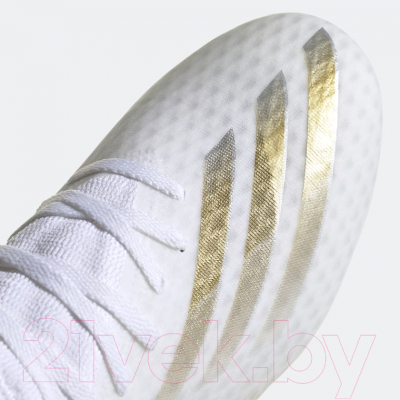 Бутсы футбольные Adidas X Ghosted.3 FG / EG8193 (р-р 9, белый)