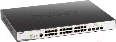 Изображение товара Коммутатор D-Link DGS-3000-28XMP/B1A