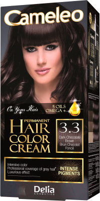 Крем-краска для волос Delia Cosmetics Cameleo 3.3 (шоколадный)