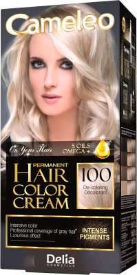 Крем-краска для волос Delia Cosmetics Cameleo 100 (обесцвечиватель)