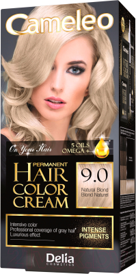 Крем-краска для волос Delia Cosmetics Cameleo 9.0 (натуральный блондин)