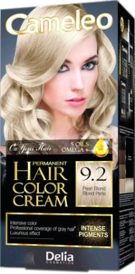 Крем-краска для волос Delia Cosmetics Cameleo 9.2 (жемчужный блондин)