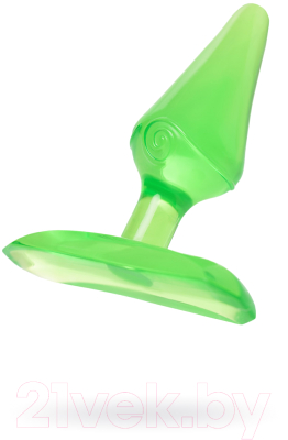 Пробка интимная ToyFa 881304-7 (зеленый)