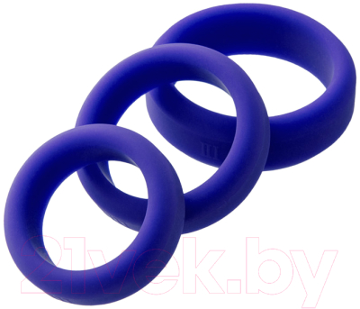 Набор эрекционных колец ToyFa A-Toys / 768015 (фиолетовый)