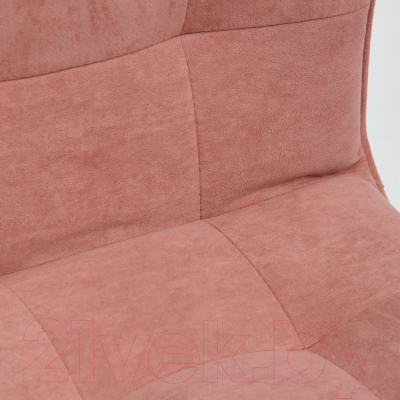 Кресло офисное Tetchair Zero флок (розовый)