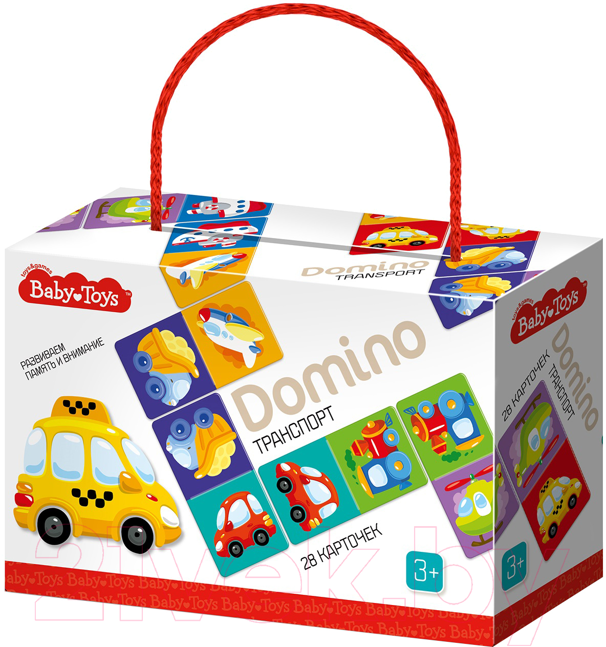 Развивающая игра Baby Toys Транспорт / 04048