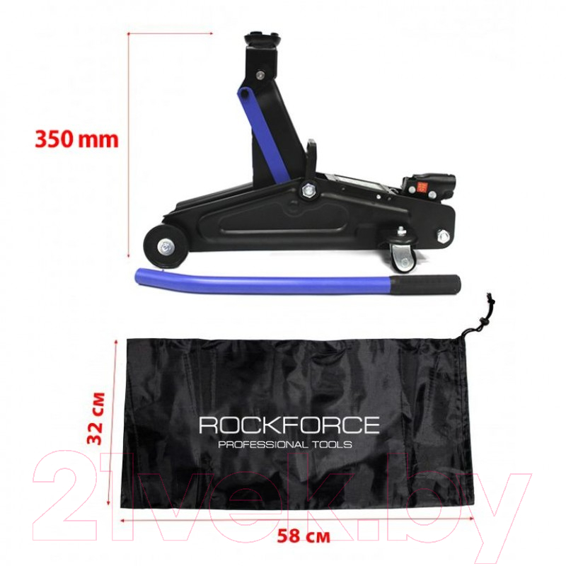 Подкатной домкрат RockForce RF-T82004