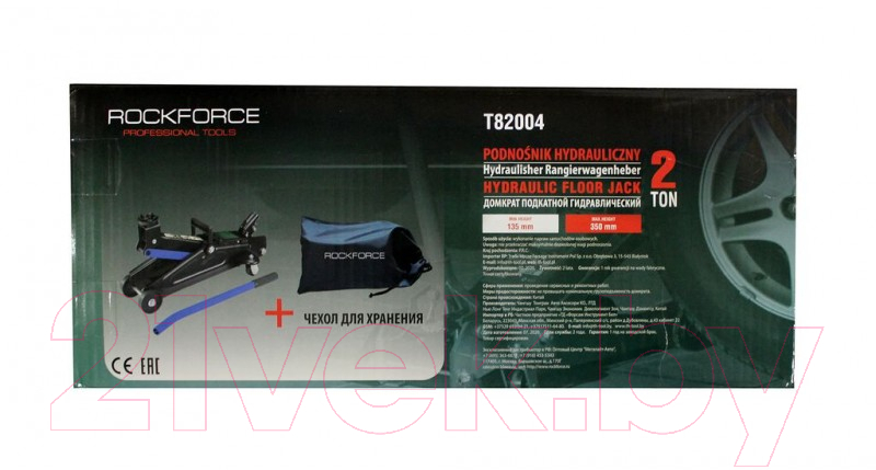 Подкатной домкрат RockForce RF-T82004