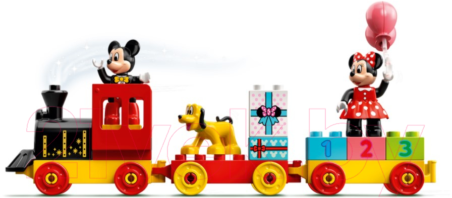 Конструктор Lego Duplo Праздничный поезд Микки и Минни / 10941 — фото 4