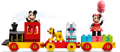 Конструктор Lego Duplo Праздничный поезд Микки и Минни / 10941