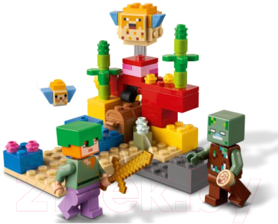 Конструктор Lego Minecraft Коралловый риф / 21164