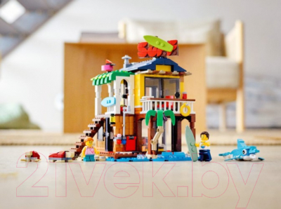 Конструктор Lego Creator Пляжный домик серферов / 31118