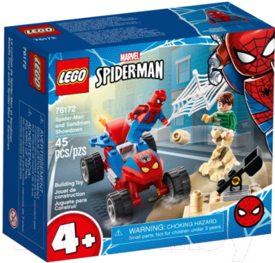 Конструктор Lego Super Heroes Бой Человека-Паука с Песочным Человеком / 76172
