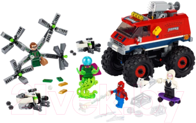 Конструктор Lego Super Heroes Монстр-трак Человека-Паука против Мистерио / 76174