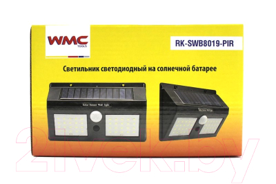 Светильник переносной WMC Tools RK-SWB8019-PIR