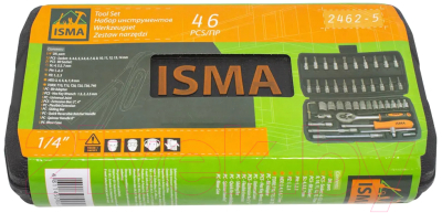 Универсальный набор инструментов ISMA 2462-5