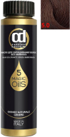 Масло для окрашивания волос Constant Delight Olio-Colorante без аммиака 5.0 (50мл, каштаново-русый) - 
