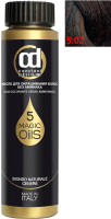 Масло для окрашивания волос Constant Delight Olio-Colorante без аммиака 5.02 (50мл, светлый каштановый натуральный пепельный) - 