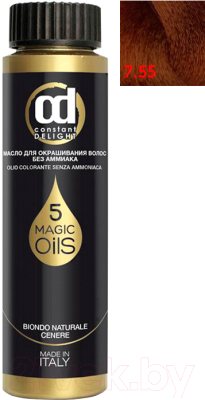 

Масло для окрашивания волос Constant Delight, Шатен, Olio-Colorante без аммиака 7.55