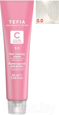 

Крем-краска для волос Tefia, Нейтральный, Color Creats 0/0
