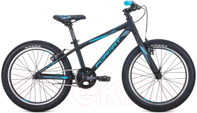 Детский велосипед Format 7414 20 2021 / RBKM1J301001 (OS, черный матовый)