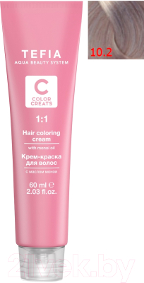 

Крем-краска для волос Tefia, Блонд, Color Creats 10/2