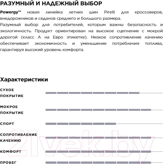 Летняя шина Pirelli Powergy 225/45R17 94Y