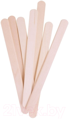 Набор шпателей для воска Aravia Professional деревянные одноразовые 1330 (S, 100шт)