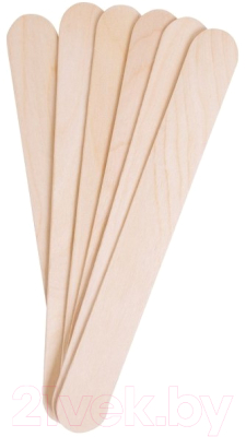 Набор шпателей для воска Aravia Professional деревянные одноразовые 1332 (L, 50шт)