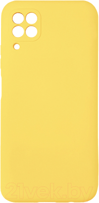 Чехол-накладка Digitalpart Silicone Case для Huawei P40 lite (желтый)