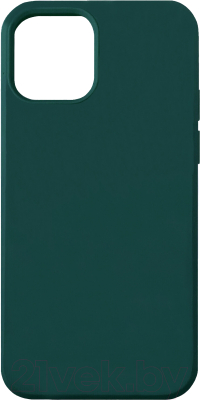 Чехол-накладка Digitalpart Silicone Case для iPhone 12/12 Pro (темно-зеленый)