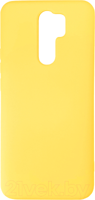 Чехол-накладка Digitalpart Silicone Case для Redmi 9 (желтый)