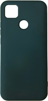 Чехол-накладка Digitalpart Silicone Case для Redmi 9С (темно-зеленый)