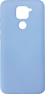 Чехол-накладка Digitalpart Silicone Case для Redmi Note 9 (васильковый)