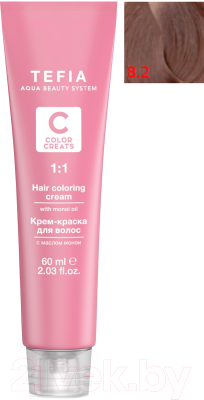 

Крем-краска для волос Tefia, Русый, Color Creats 8/2