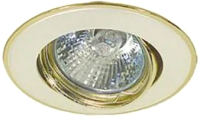 Точечный светильник Акцент 103JA (жемчужное серебро/золото) - 
