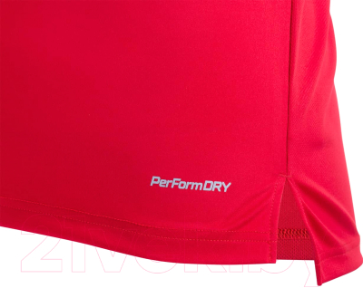 Футболка игровая футбольная Jogel Division PerformDry Union Jersey (XL, красный/темно-красный/белый)