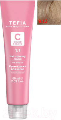

Крем-краска для волос Tefia, Блонд, Color Creats 9/12