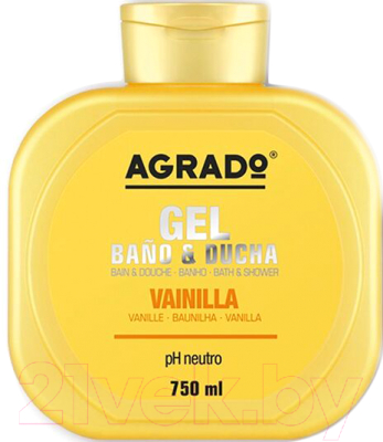 Гель для душа Agrado Bath Gel Vanilla (750мл)