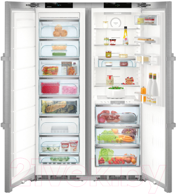 Холодильник с морозильником Liebherr SBSes 8773