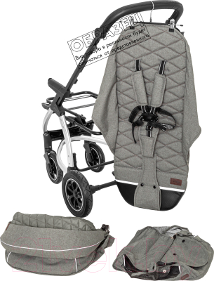 Детская прогулочная коляска Carrello Vista / CRL-5511 (Steel Gray)