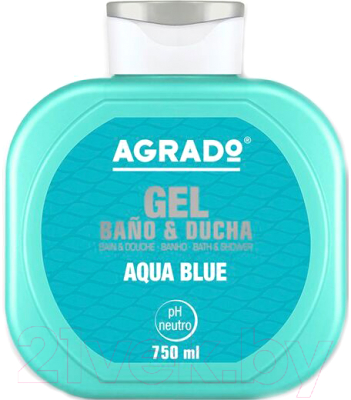 Гель для душа Agrado Bath Gel Aqua Blue (750мл)