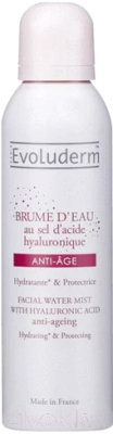 

Спрей для лица Evoluderm, Anti-Aging с гиалуроновой кислотой