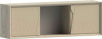 Шкаф навесной WellMaker Куб ПВн-150 (монтана/песочный)