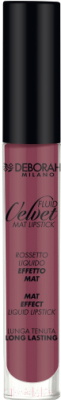 Жидкая помада для губ Deborah Milano Fluid Velvet Mat Lipstick тон 08 (8мл)